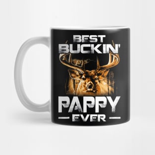 Best Buckin Pappy Ever Shirt Deer Hunting Bucking Father Mug